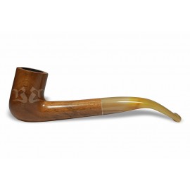 Cachimbo Bertoldi Elite Grande Longo Natural Peça Única